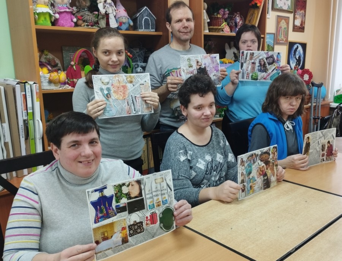 Мастер-класс Арт-коллаж из журнальных вырезок