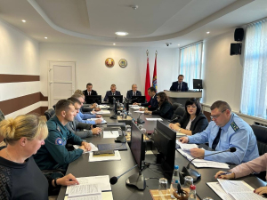 Глава Администрации Президента и председатель Минского облисполкома принимают участие в заседании Пуховичского райисполкома