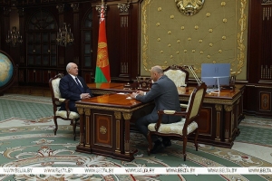 Ситуация в регионе, где проходит "линия мирного фронта". Лукашенко принял с докладом Рогожника