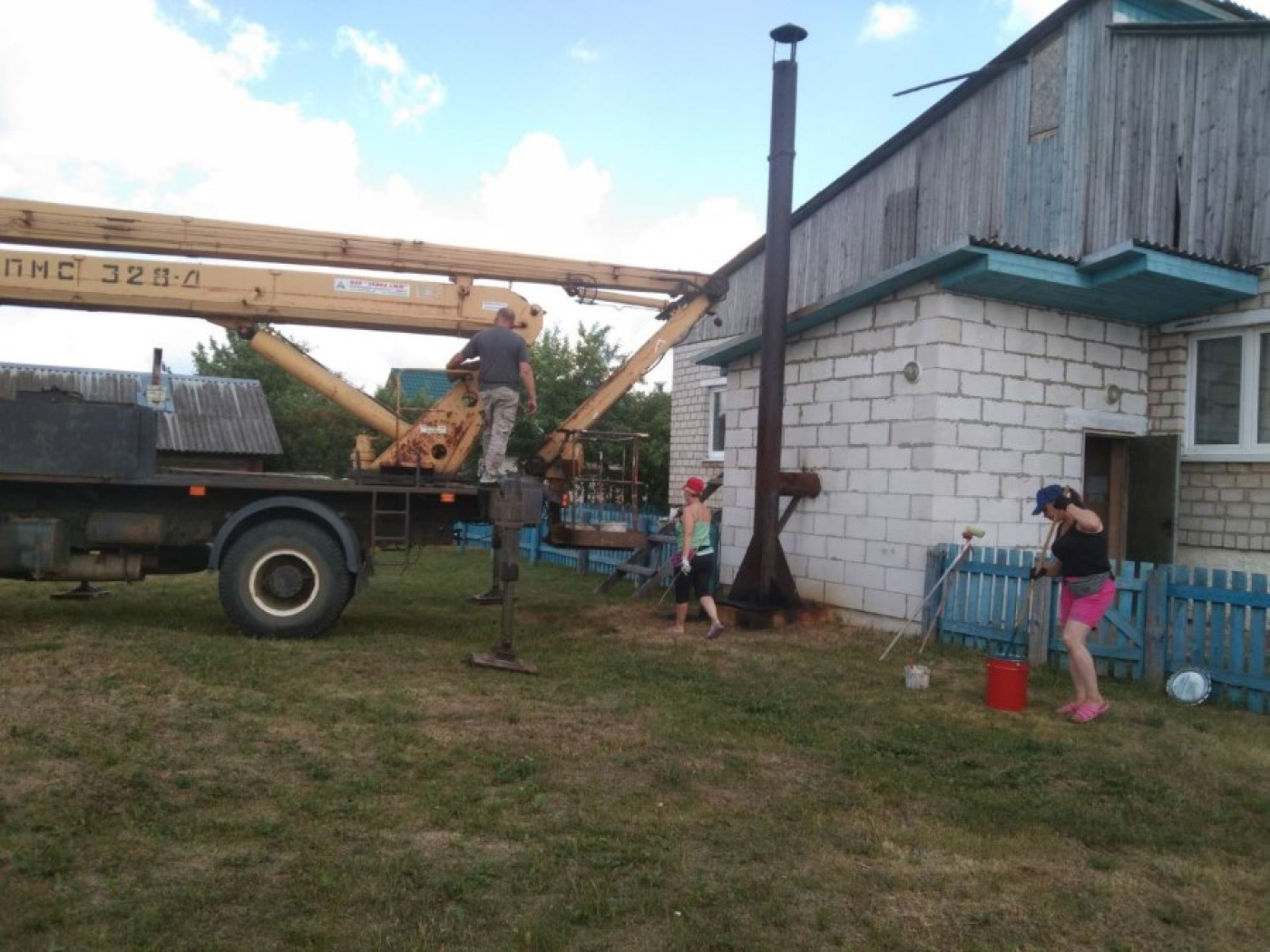 Идет благоустройство ФАПов