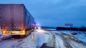 Фура сбила велосипедиста в Борисовском районе